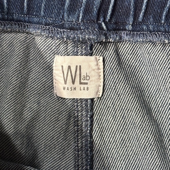 Wash Lab cotton denim blue jogger Size Large - Picture 4 of 9
